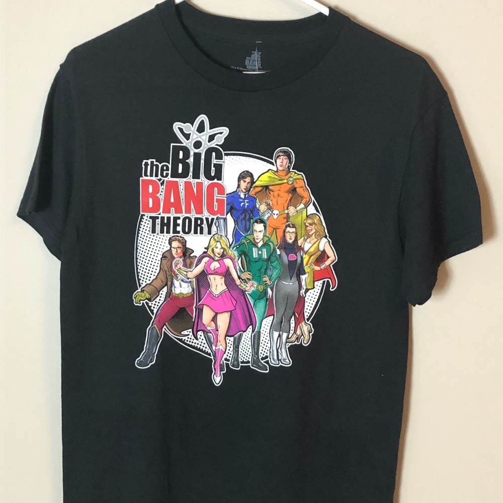 Big Bang Theory T-shirt, black, small